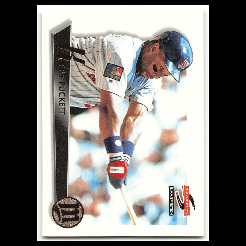 Kirby Puckett #32 1995 Score Summit Minnesota Twins Baseball Card MLB NM