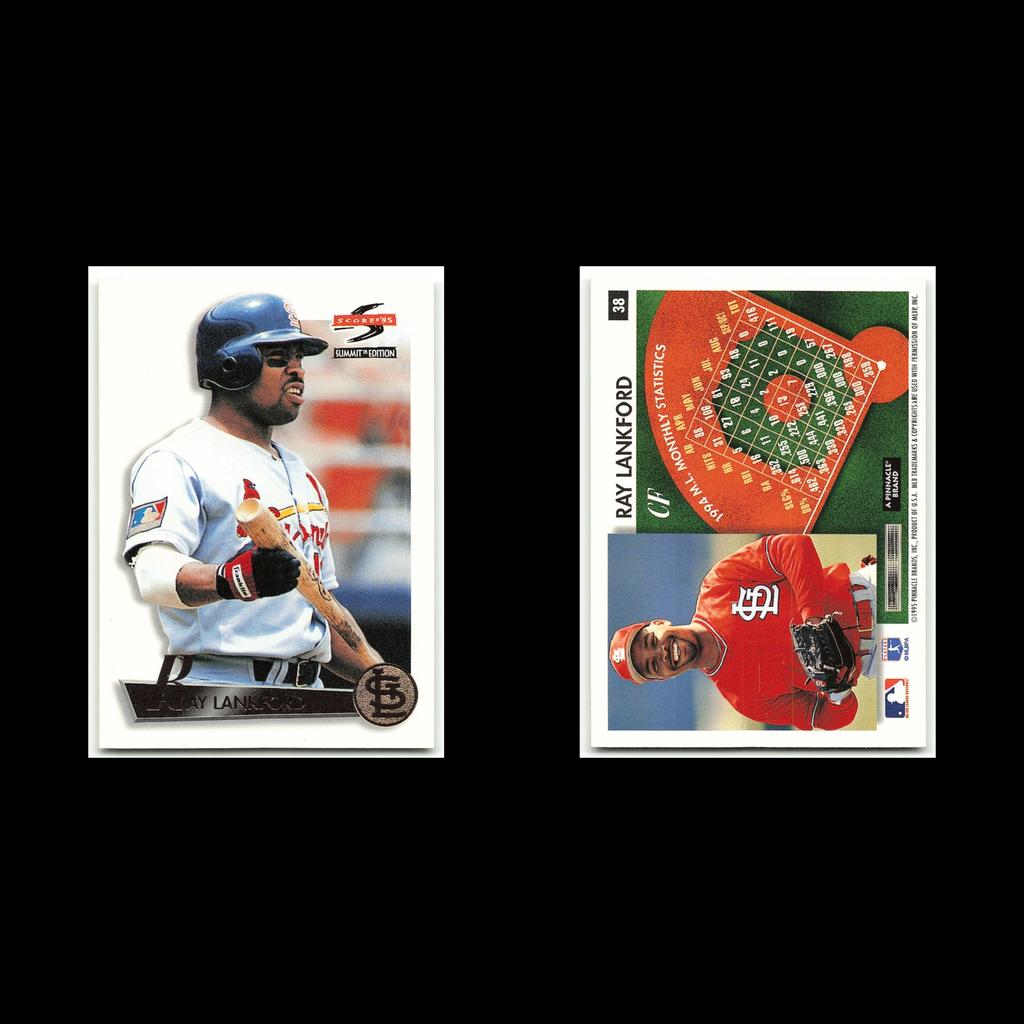 Ray Lankford #38 1995 Score Summit St. Louis Cardinals Baseball Card MLB NM