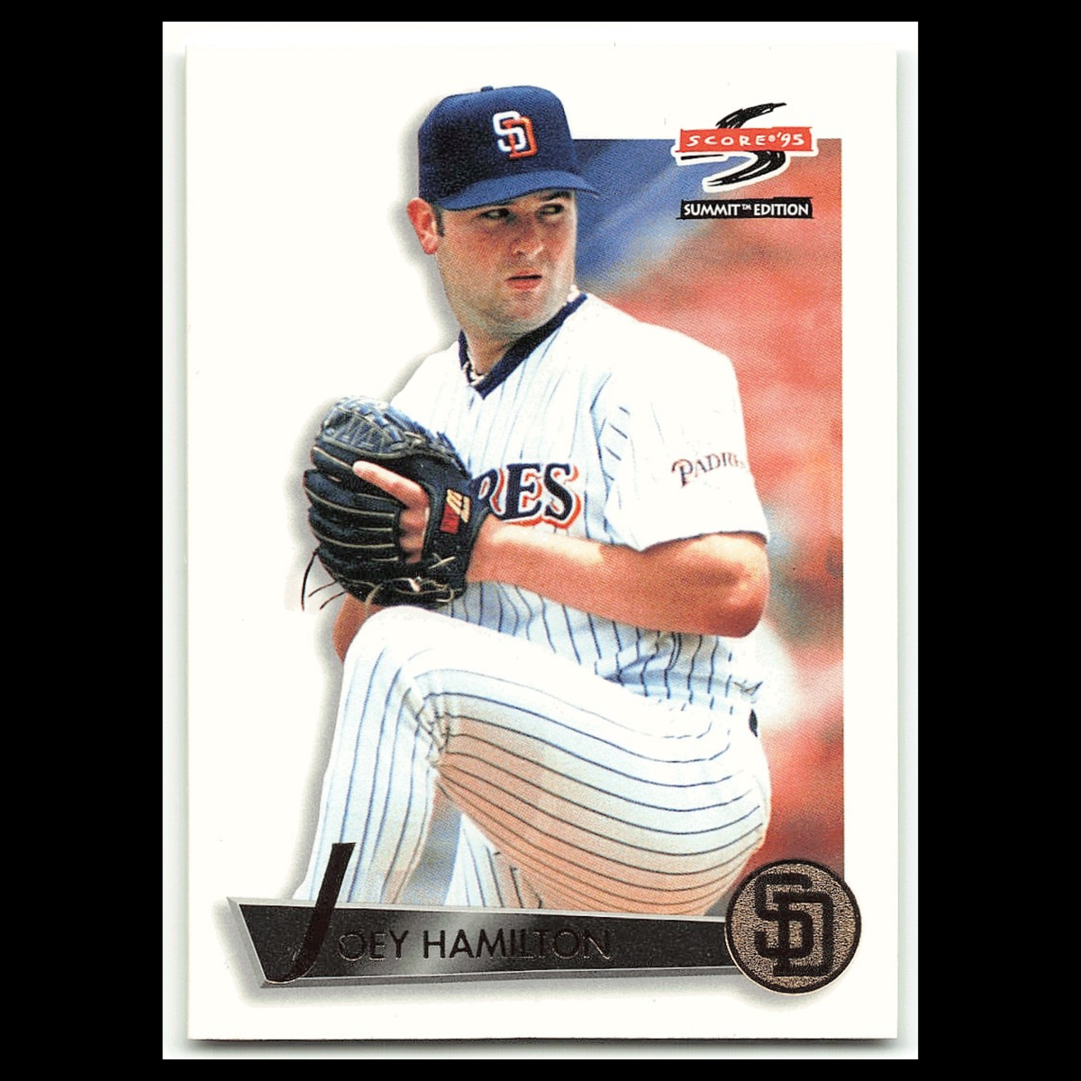 Joey Hamilton #68 1995 Score Summit San Diego Padres Baseball Card MLB NM