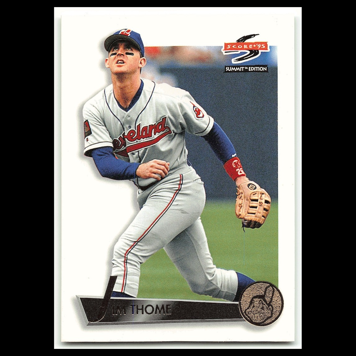 Jim Thome #7 1995 Score Summit Cleveland Indians Baseball Card MLB NM
