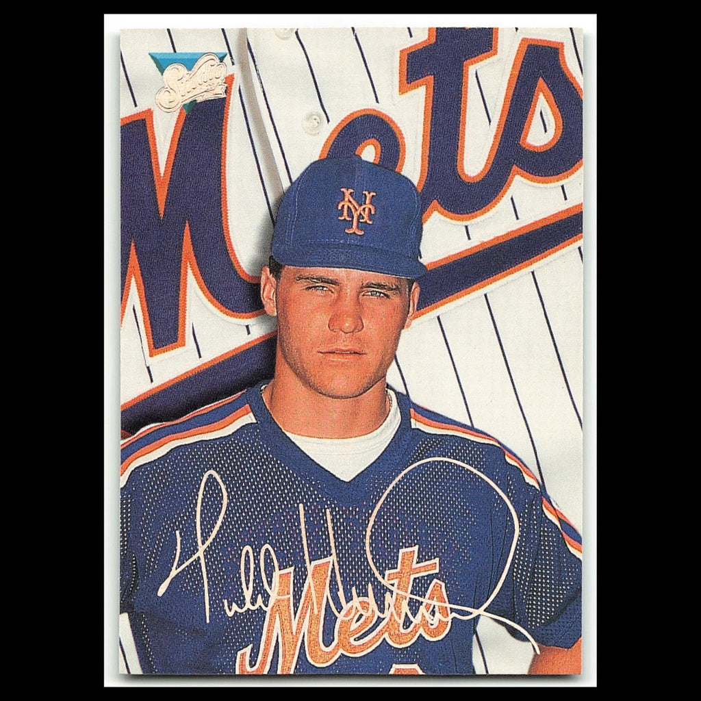 Todd Hundley #206 1993 Studio New York Mets Baseball Card MLB NM