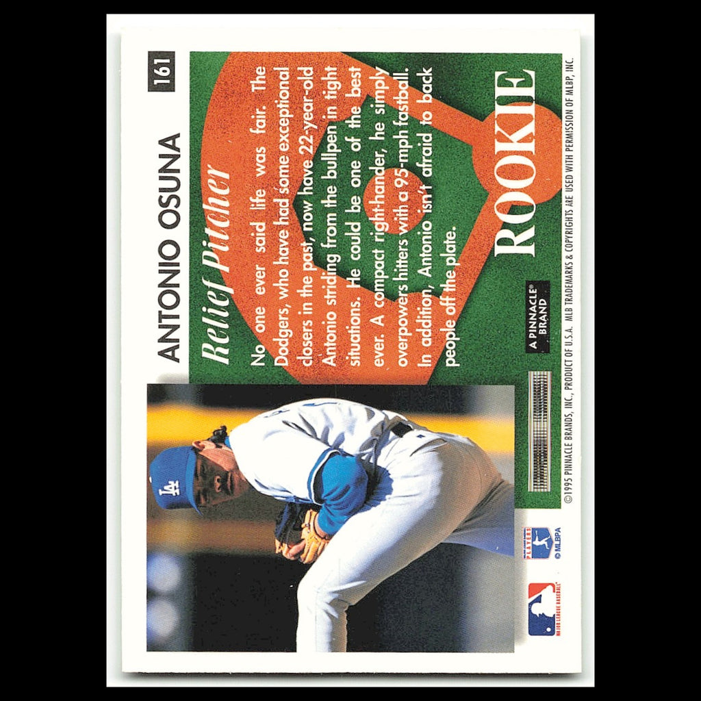 Antonio Osuna Rookie #161 1995 Score Summit Los Angeles Dodgers Baseball Card NM