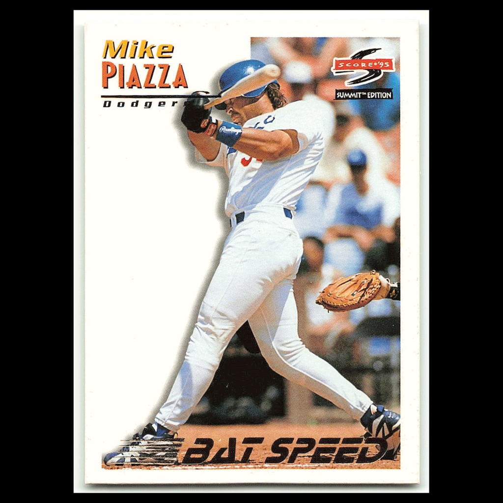 Mike Piazza #178 1995 Score Summit Los Angeles Dodgers Baseball Card MLB NM