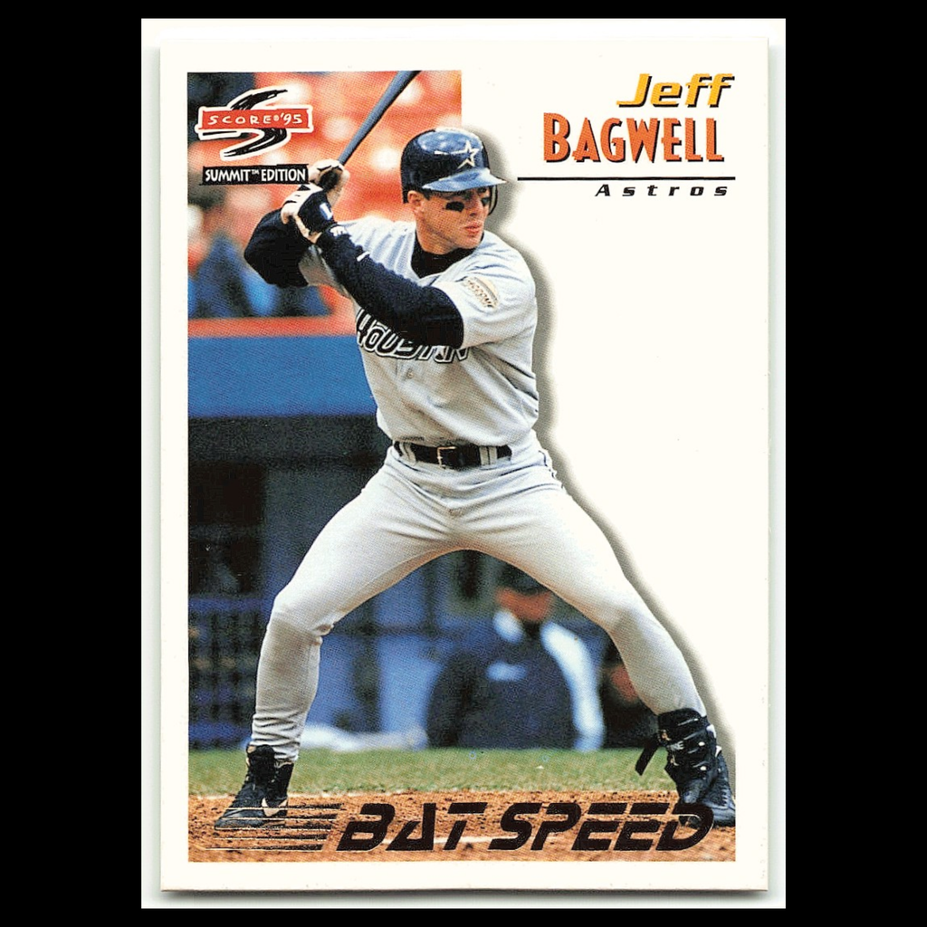 Jeff Bagwell #177 1995 Score Summit Houston Astros Baseball Card MLB NM