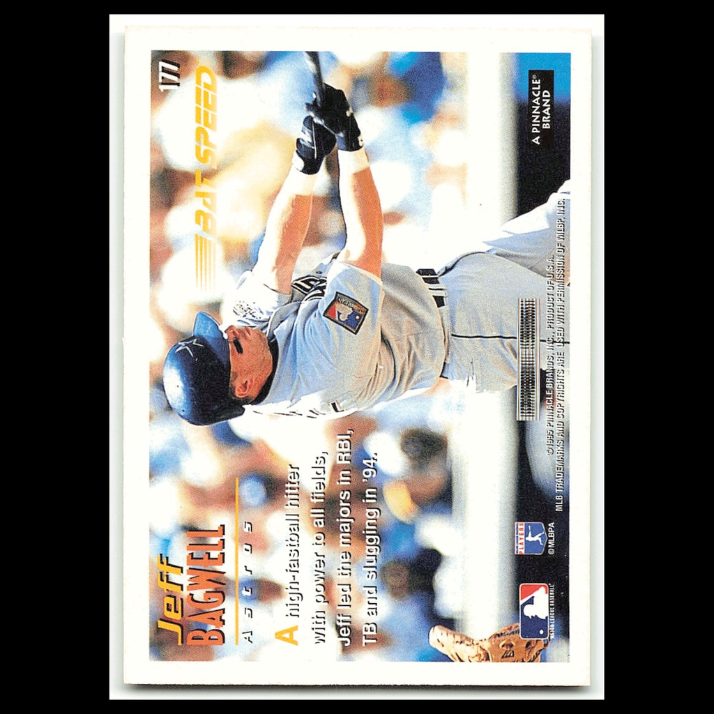 Jeff Bagwell #177 1995 Score Summit Houston Astros Baseball Card MLB NM