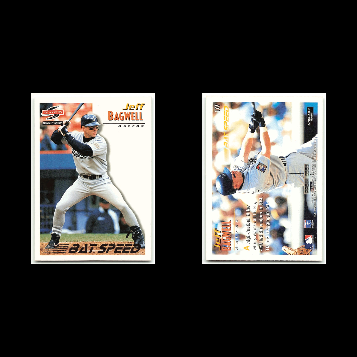 Jeff Bagwell #177 1995 Score Summit Houston Astros Baseball Card MLB NM