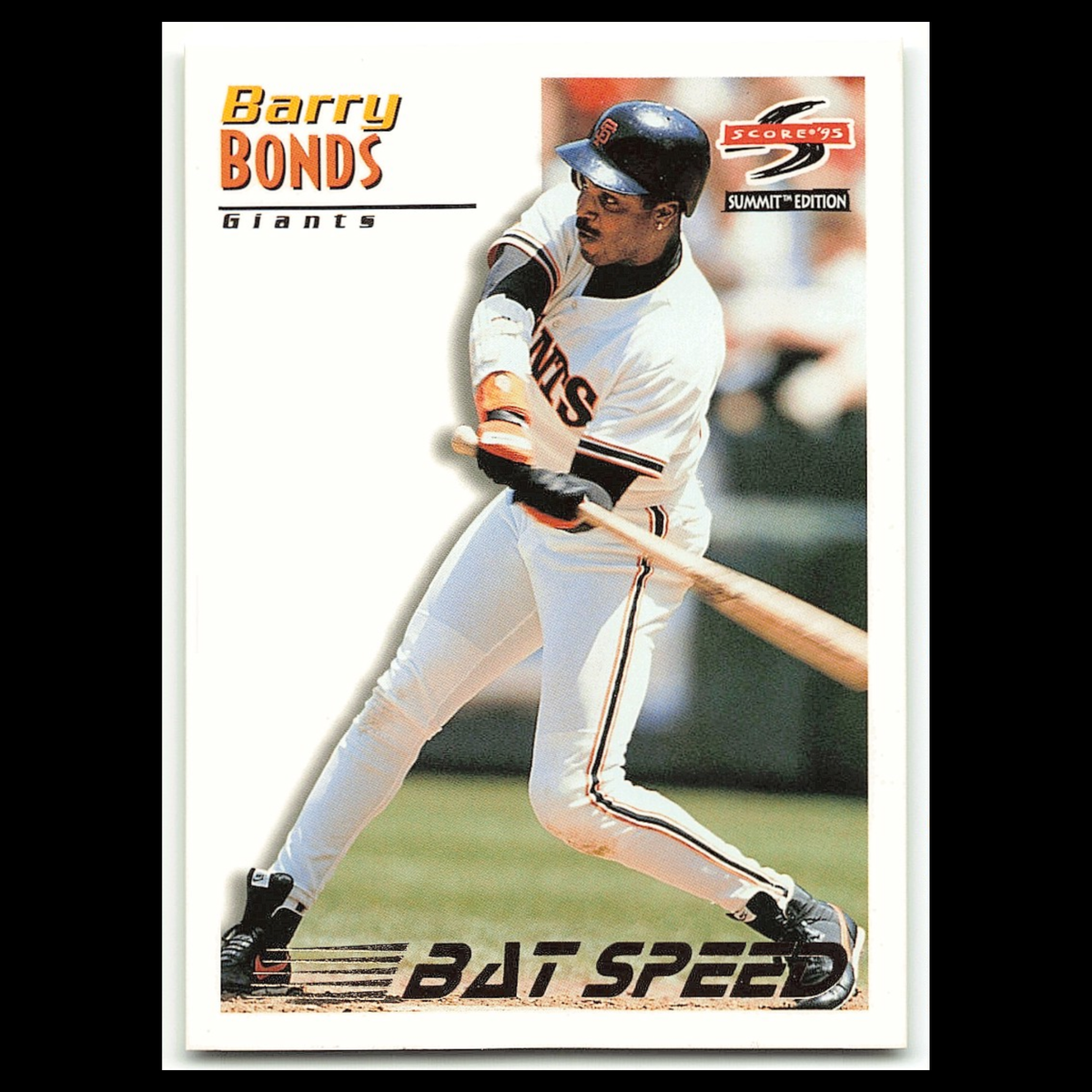 Barry Bonds #179 1995 Score Summit San Francisco Giants Baseball Card MLB NM