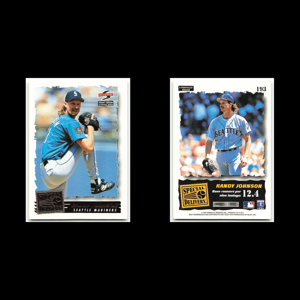 Randy Johnson #193 1995 Score Summit Seattle Mariners Baseball Card MLB NM