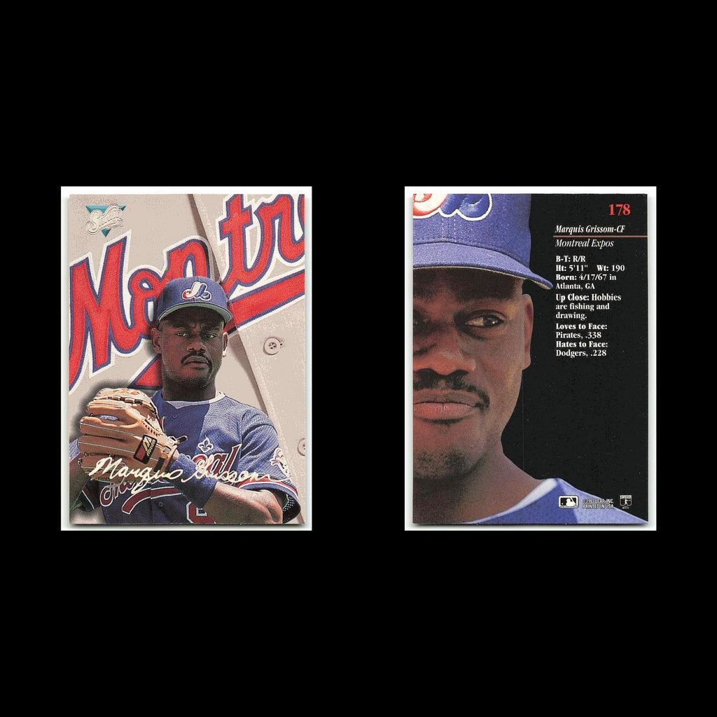 Marquis Grissom #178 1993 Studio Montreal Expos Baseball Card MLB NM