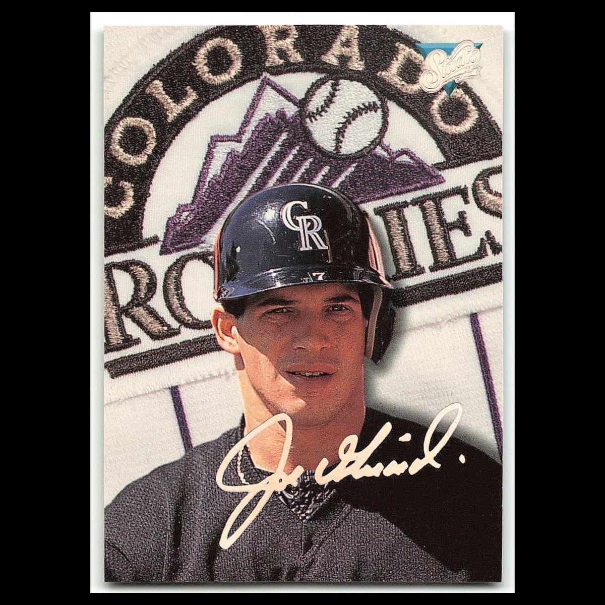 Joe Girardi #188 1993 Studio Colorado Rockies Baseball Card MLB NM