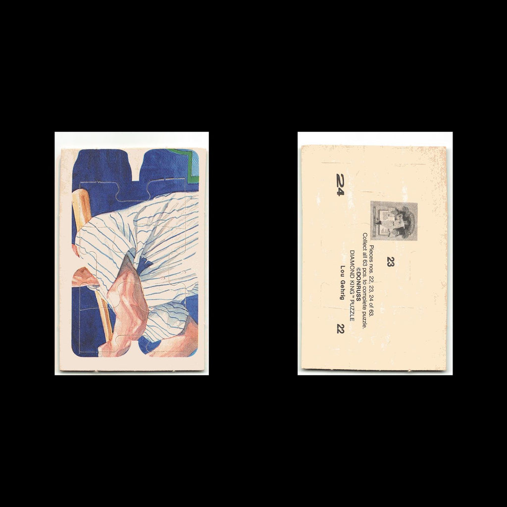 Lou Gehrig Puzzle #22-24 1985 Donruss New York Yankees Baseball Card MLB NM