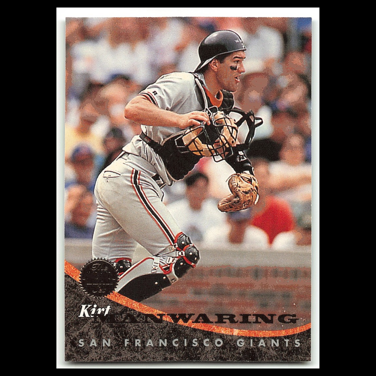 Kirt Manwaring #55 1994 Leaf San Francisco Giants Baseball Card MLB NM