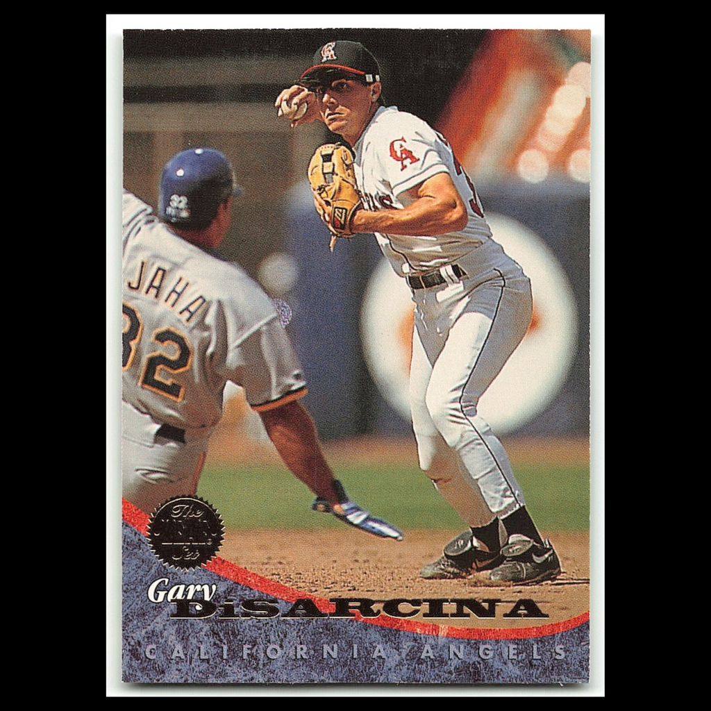 Gary DiSarcina #173 1994 Leaf California Angels Baseball Card MLB NM