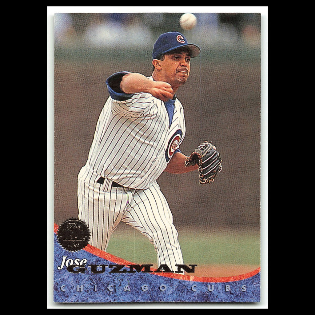 Jose Guzman #186 1994 Leaf Chicago Cubs Baseball Card MLB NM