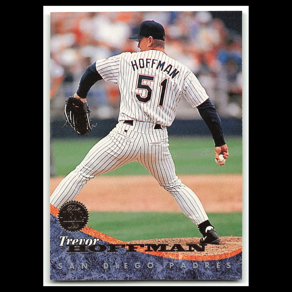 Trevor Hoffman #421 1994 Leaf San Diego Padres Baseball Card MLB NM