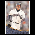 John Jaha #317 1994 Leaf Milwaukee Brewers Baseball Card MLB NM