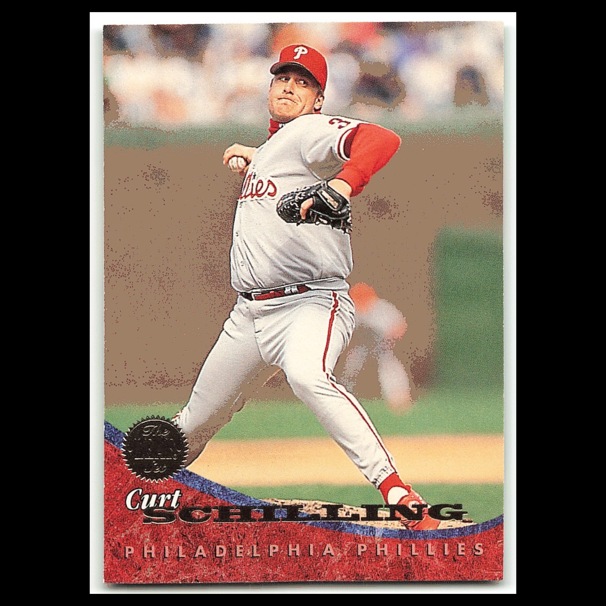 Curt Schilling #320 1994 Leaf Philadelphia Phillies Baseball Card MLB NM
