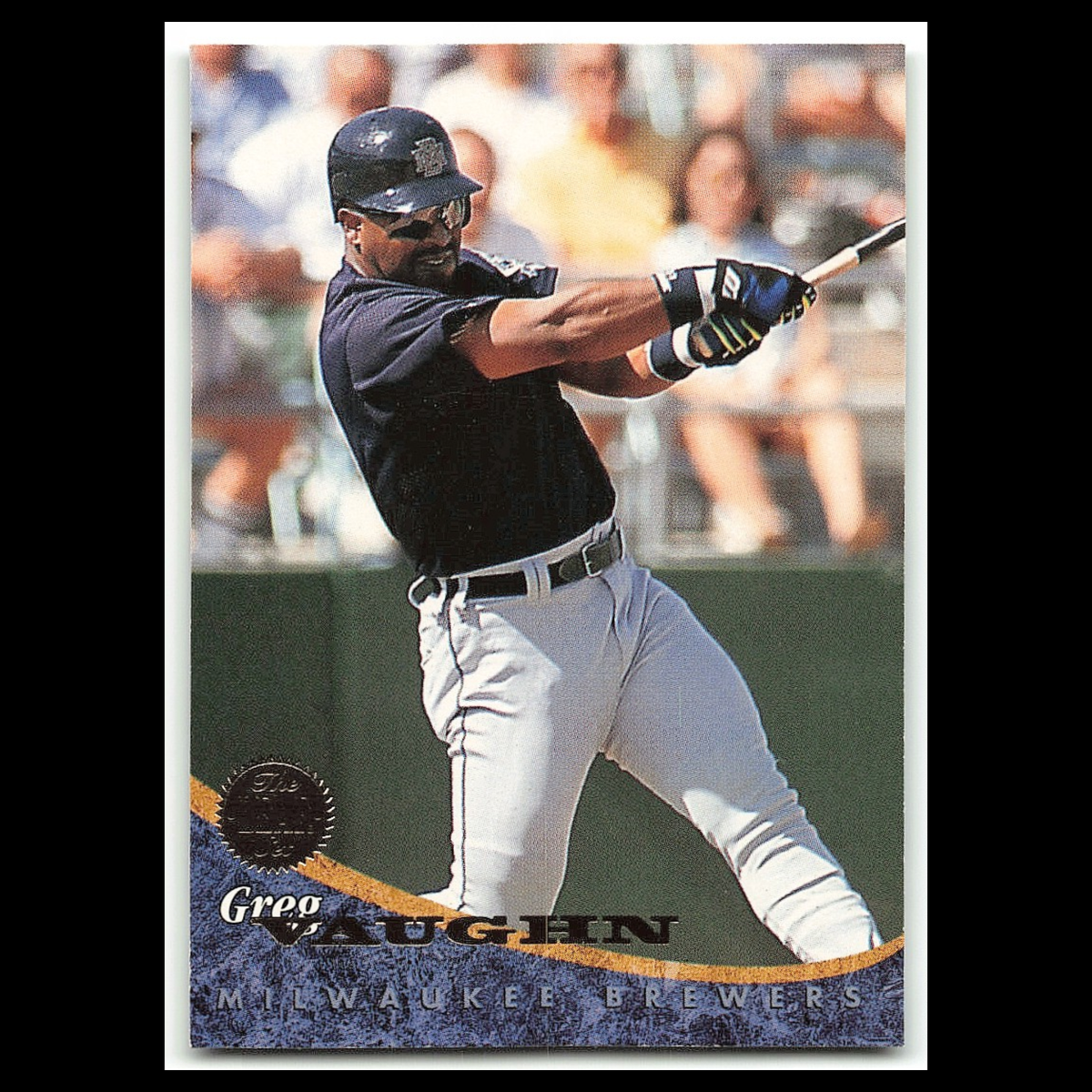 Greg Vaughn #321 1994 Leaf Milwaukee Brewers Baseball Card MLB NM