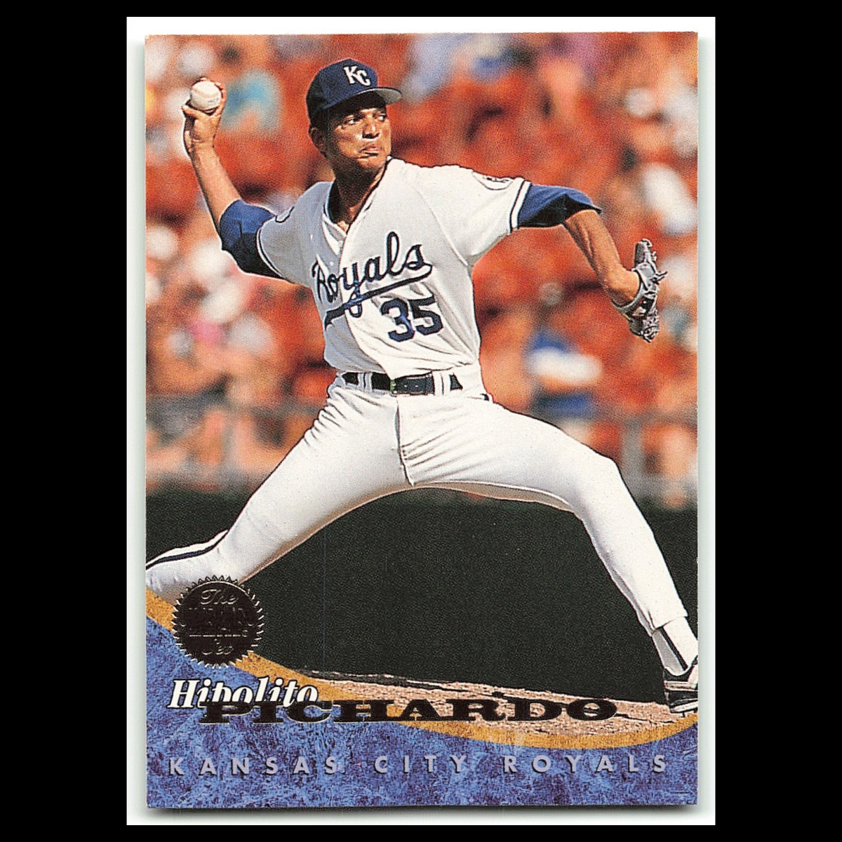 Hipolito Pichardo #327 1994 Leaf Kansas City Royals Baseball Card MLB NM
