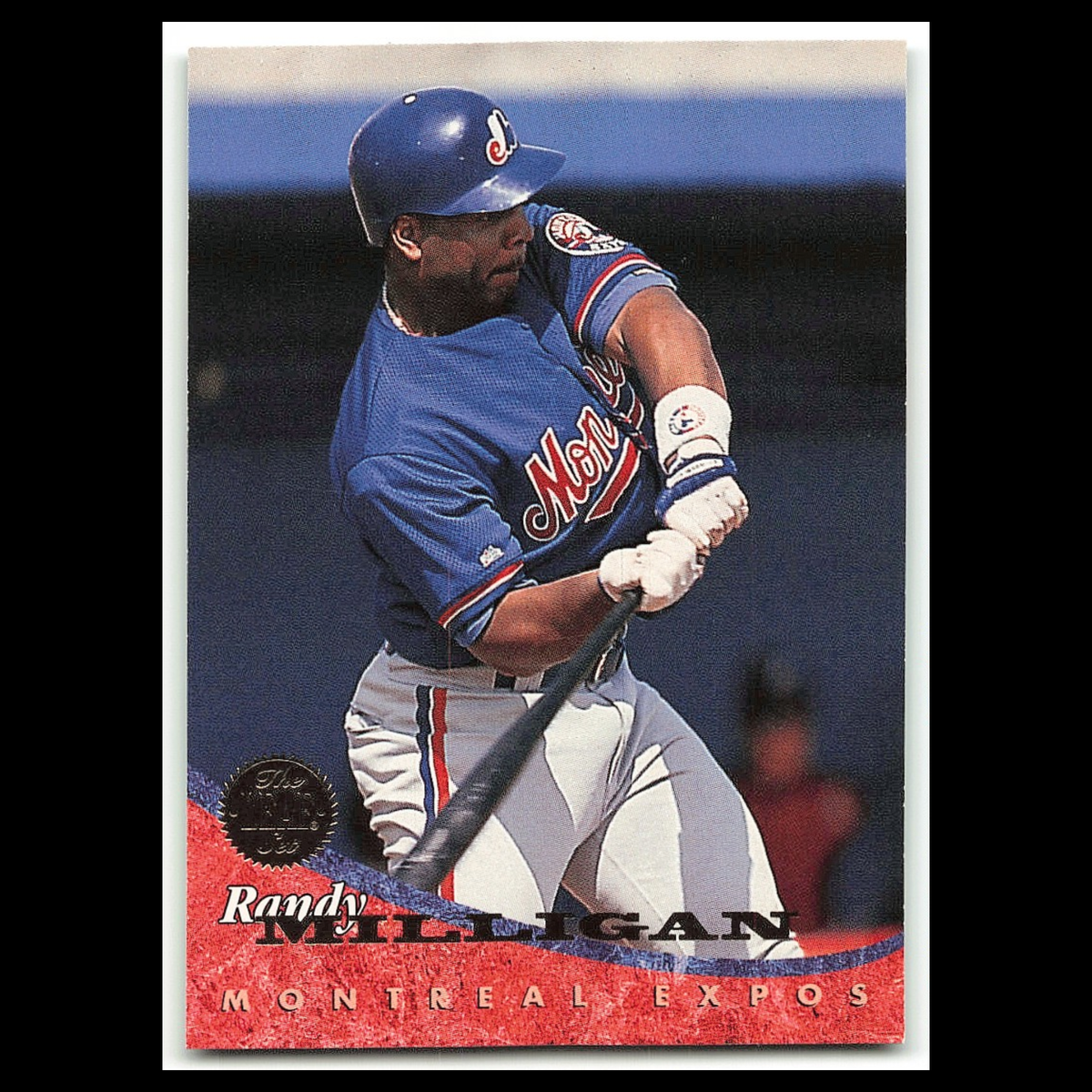 Randy Milligan #343 1994 Leaf Montreal Expos Baseball Card MLB NM