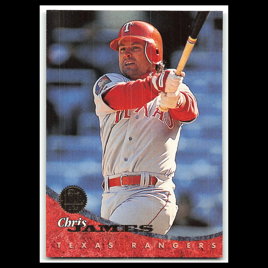 Chris James #358 1994 Leaf Texas Rangers Baseball Card MLB NM