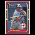 Ray Knight #137 1987 Donruss Opening Day Baltimore Orioles Baseball Card MLB NM