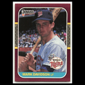 Mark Davidson #225 1987 Donruss Opening Day Minnesota Twins Baseball Card MLB NM