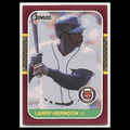 Larry Herndon #211 1987 Donruss Opening Day Detroit Tigers Baseball Card MLB NM