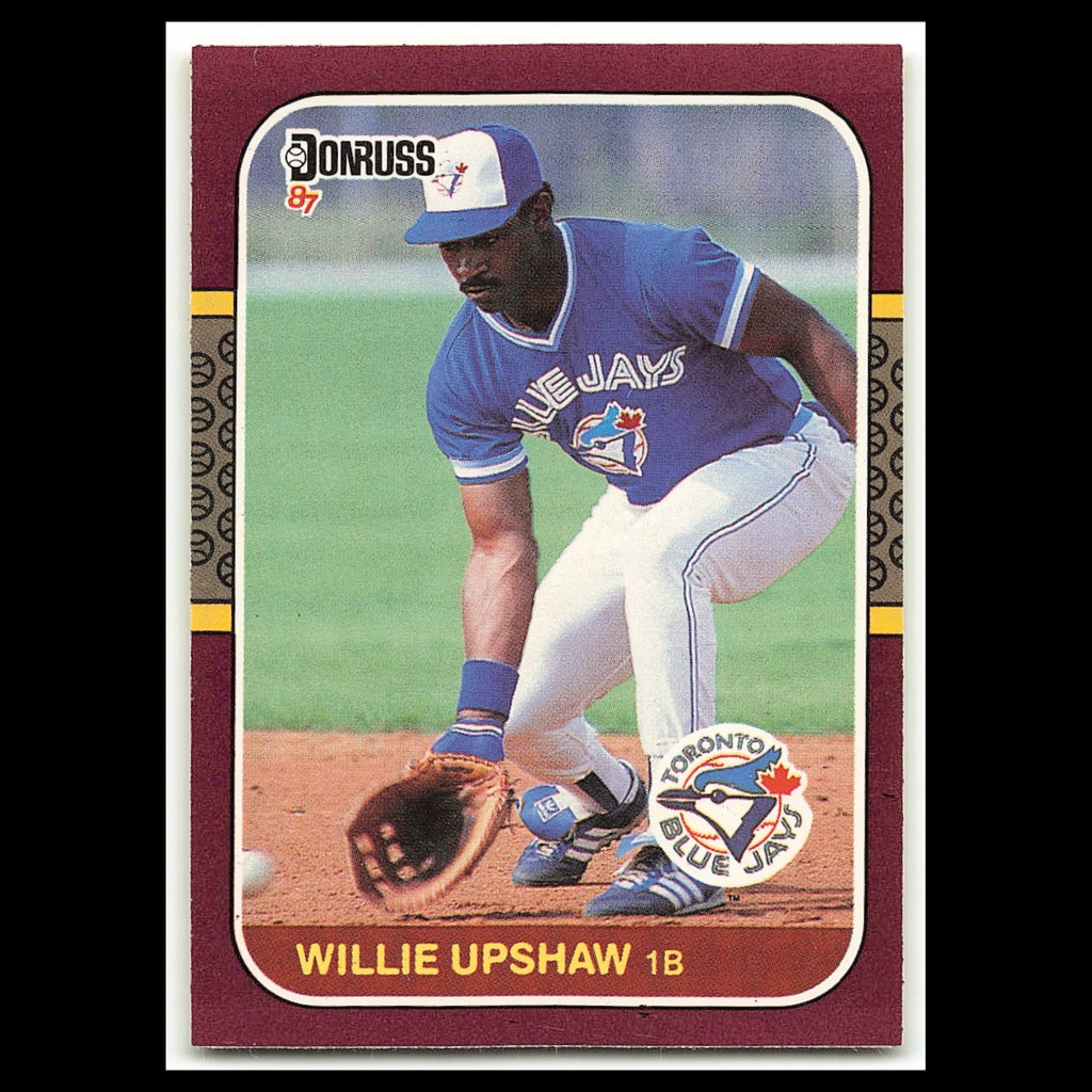 Willie Upshaw #30 1987 Donruss Opening Day Toronto Blue Jays Baseball Card MLB