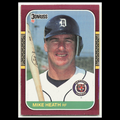 Mike Heath #214 1987 Donruss Opening Day Detroit Tigers Baseball Card MLB NM