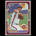 Bob Ojeda #127 1987 Donruss Opening Day New York Mets Baseball Card MLB NM