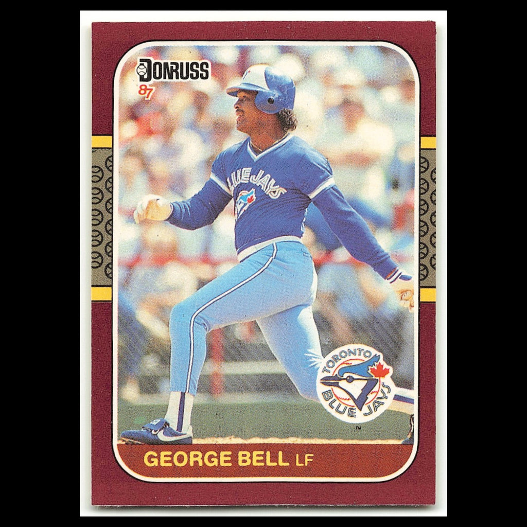 George Bell #39 1987 Donruss Opening Day Toronto Blue Jays Baseball Card MLB NM
