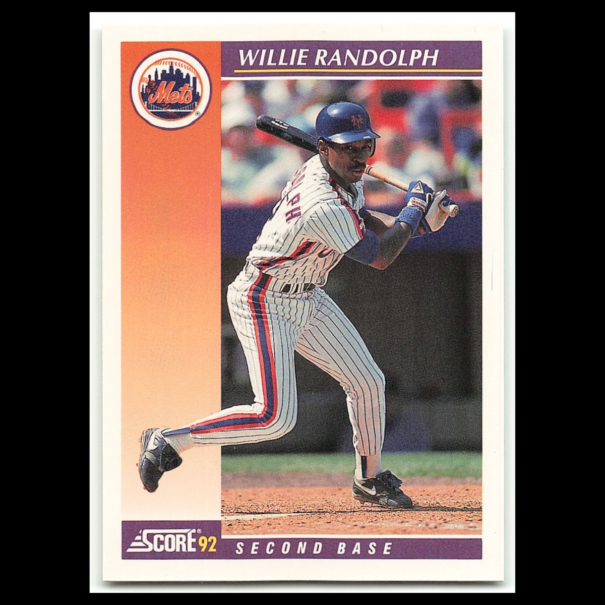 Willie Randolph #35T 1992 Score Rookie - Traded New York Mets Baseball Card MLB