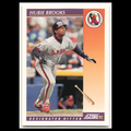 Hubie Brooks #69T 1992 Score Rookie - Traded California Angels Baseball Card MLB