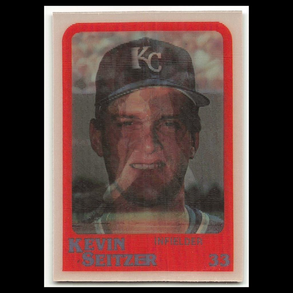 Kevin Seitzer Rookie #20 1987 Sportflics Rookies I Kansas City Royals Baseball
