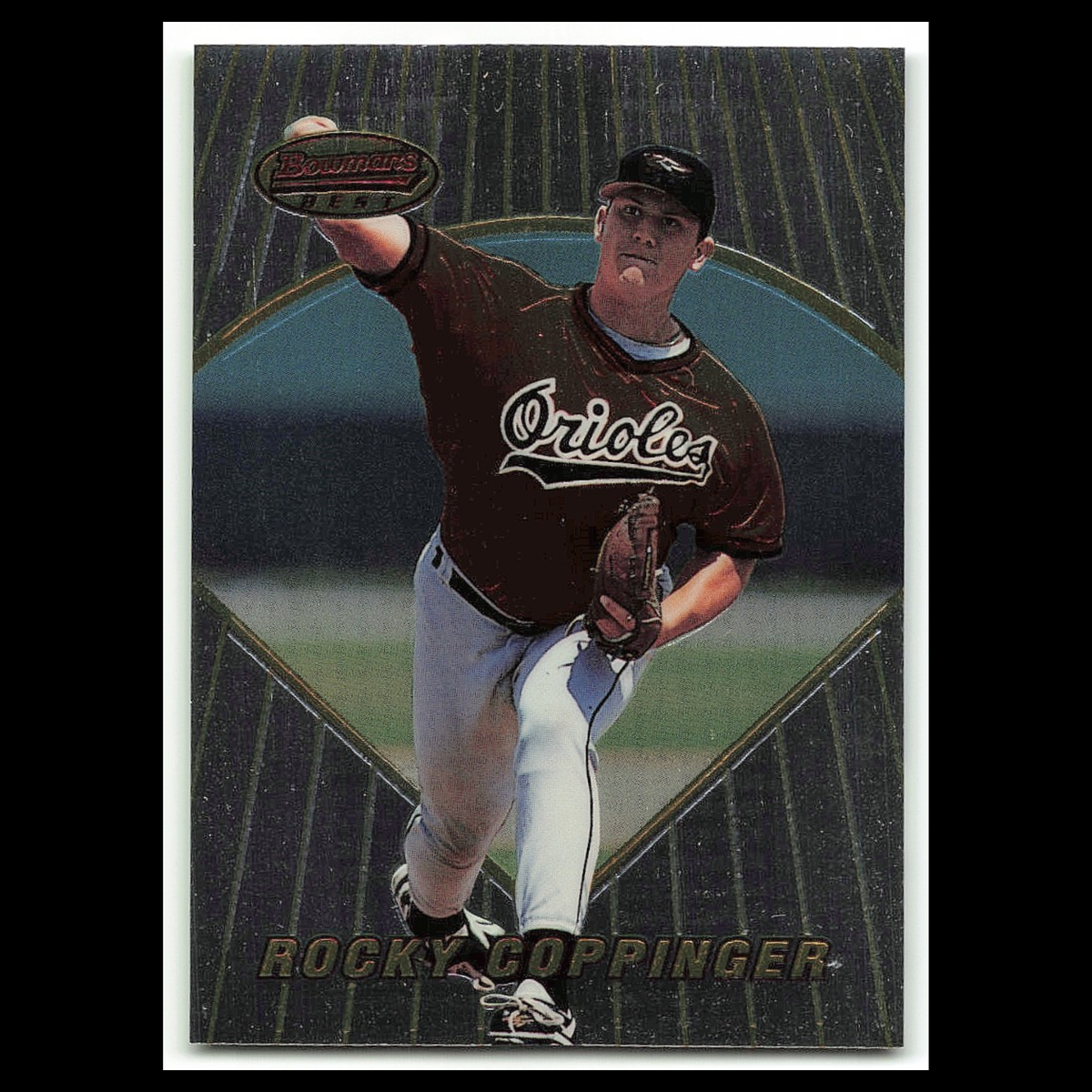 Rocky Coppinger Rookie #126 1996 Bowmans Best Baltimore Orioles Baseball Card NM