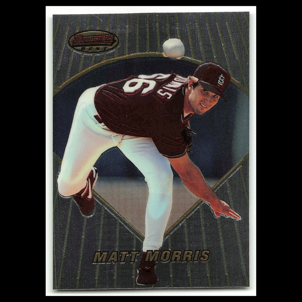Matt Morris Rookie #137 1996 Bowmans Best St. Louis Cardinals Baseball Card MLB