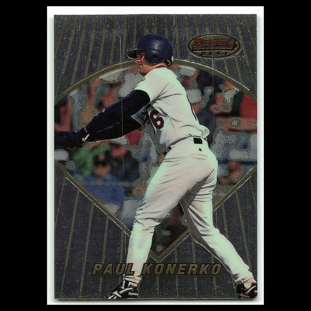Paul Konerko Rookie #156 1996 Bowmans Best Los Angeles Dodgers Baseball Card MLB