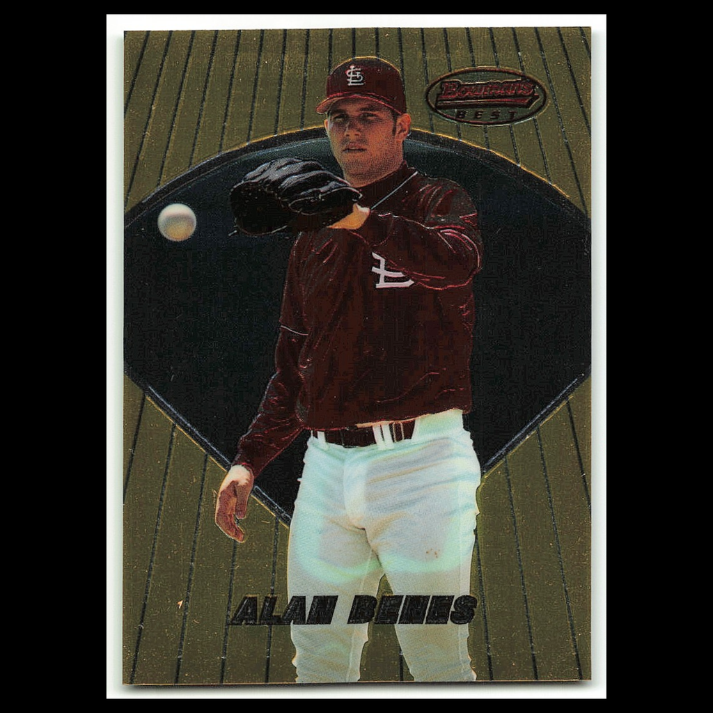 Alan Benes #51 1996 Bowmans Best St. Louis Cardinals Baseball Card MLB NM