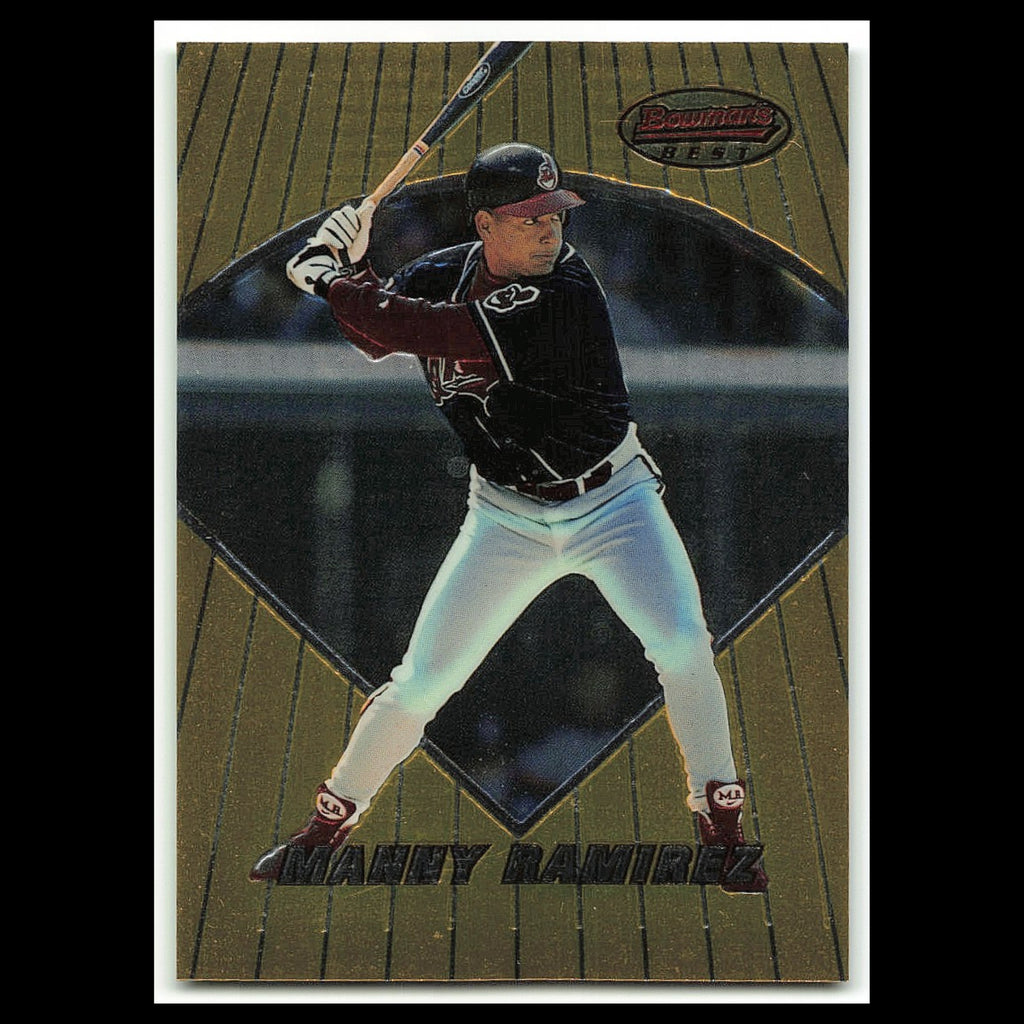 Manny Ramirez #52 1996 Bowmans Best Cleveland Indians Baseball Card MLB NM