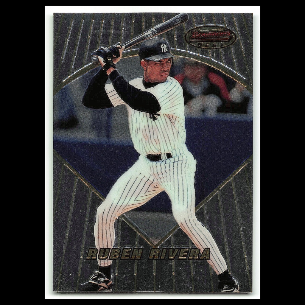 Ruben Rivera #96 1996 Bowmans Best New York Yankees Baseball Card MLB NM