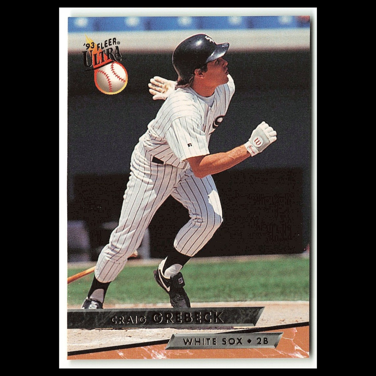 Craig Grebeck #531 1993 Fleer Ultra Chicago White Sox Baseball Card MLB NM