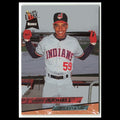 Manny Ramirez Rookie #545 1993 Fleer Ultra Cleveland Indians Baseball Card MLB