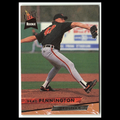 Brad Pennington Rookie #498 1993 Fleer Ultra Baltimore Orioles Baseball Card MLB