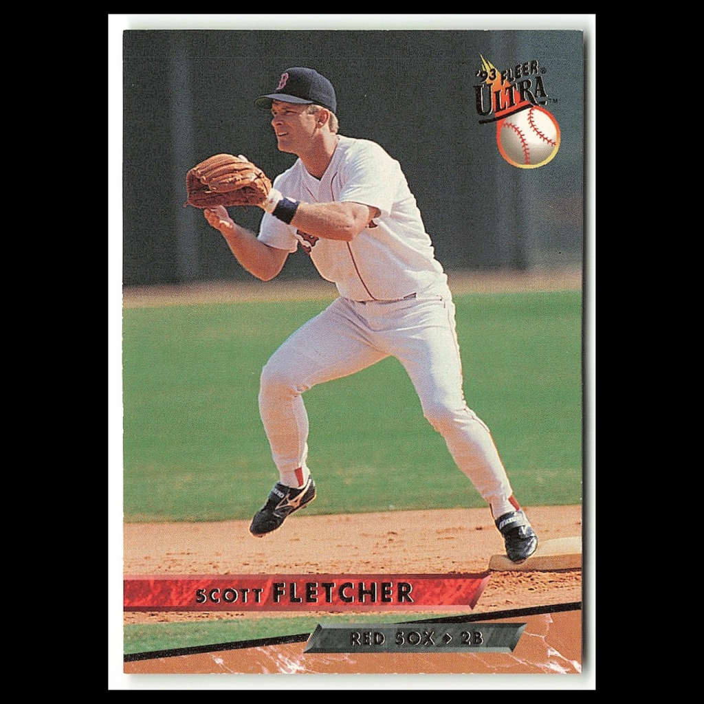 Scott Fletcher #510 1993 Fleer Ultra Boston Red Sox Baseball Card MLB NM