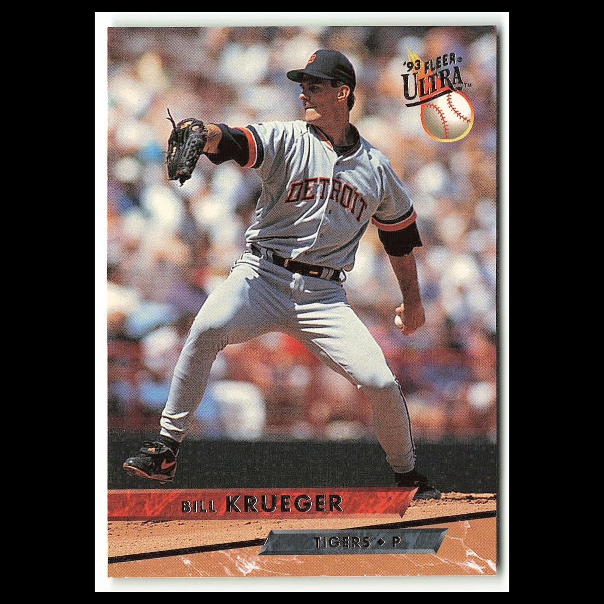 Bill Krueger #552 1993 Fleer Ultra Detroit Tigers Baseball Card MLB NM