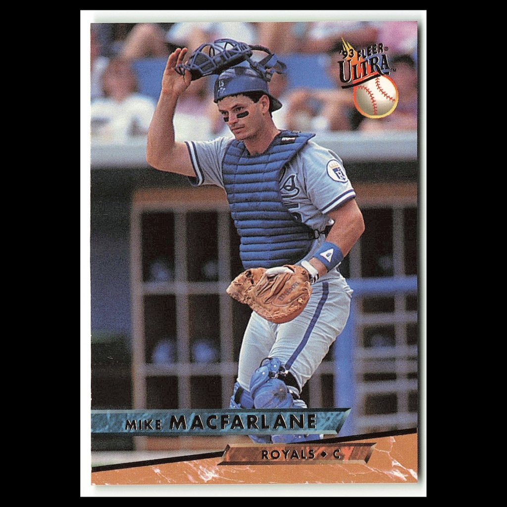 Mike Macfarlane #564 1993 Fleer Ultra Kansas City Royals Baseball Card MLB NM