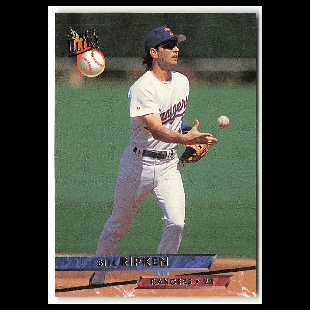 Bill Ripken #635 1993 Fleer Ultra Texas Rangers Baseball Card MLB NM