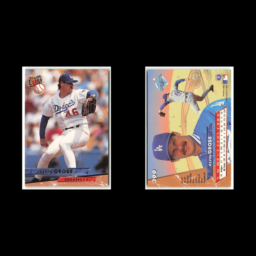 Kevin Gross #399 1993 Fleer Ultra Los Angeles Dodgers Baseball Card MLB NM