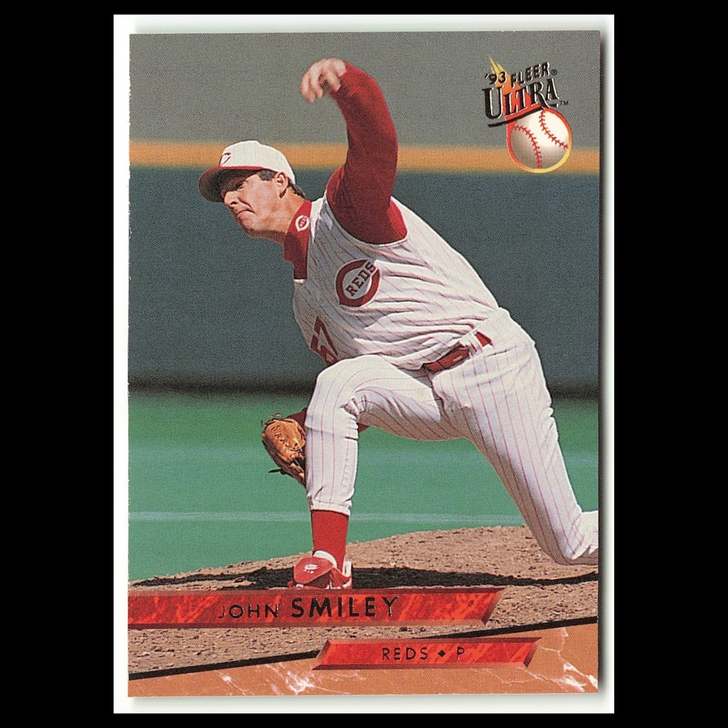 John Smiley #336 1993 Fleer Ultra Cincinnati Reds Baseball Card MLB NM